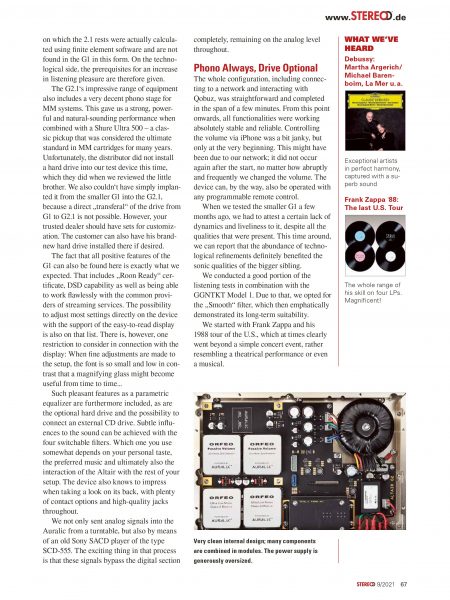 AURALiC的老大哥——ALTAIR G2.1（德国最老HiFi杂志STEREO）插图(1)