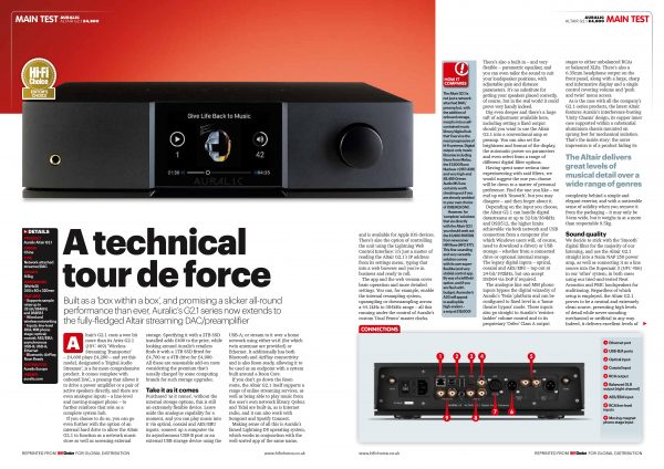 HI-FI Choice编辑之选——ALTAIR G2.1，一场技术大比拼插图