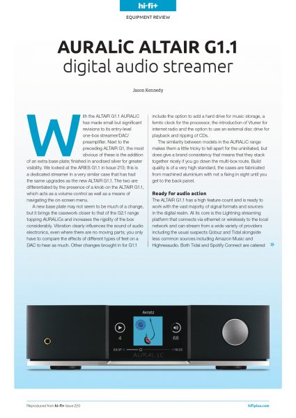 hI-fI+评测Altair牵牛星G1.1插图