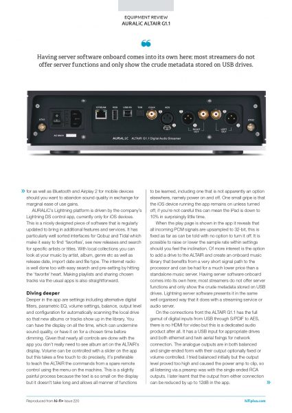 hI-fI+评测Altair牵牛星G1.1插图(1)